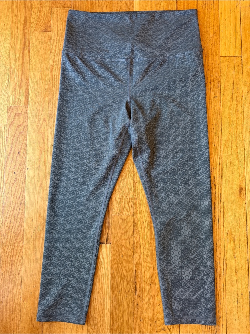 Glyder Charcoal Textured High-Rise Leggings